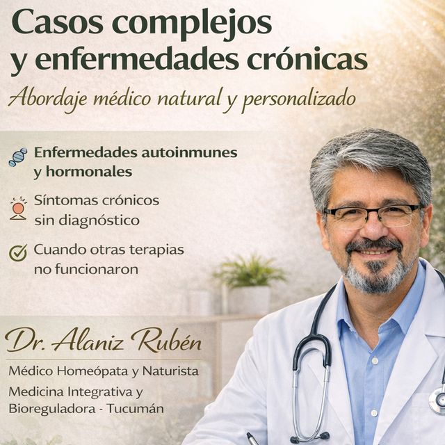 Ruben Alaniz, Médico general y familiar San Miguel de Tucumán