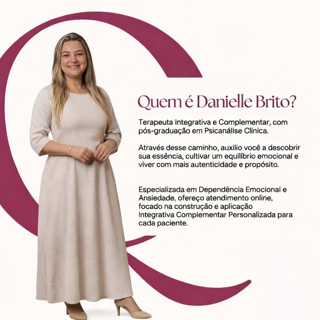 Danielle Brito, Terapeuta complementar Natal