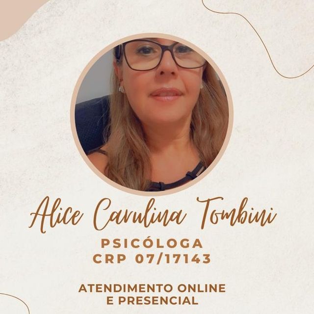 Alice carulina Fonseca Tombini, Psicólogo Carazinho