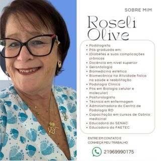 Roseli Oliver, Podologista São Gonçalo