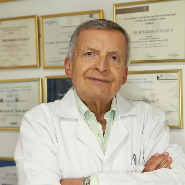 Bernardo Augusto Vivas Perdomo, Otorrinolaringólogo Bogotá