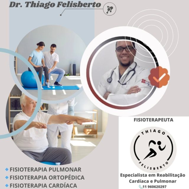 Thiago Felisberto, Fisioterapeuta São Paulo