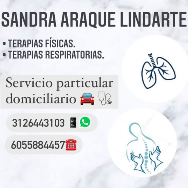 Sandra Araque Lindarte, Fisioterapeuta Valledupar