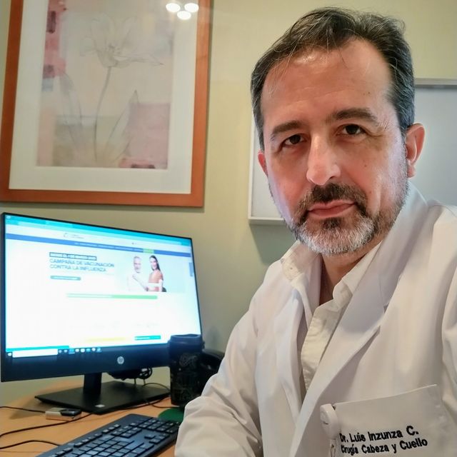 Luis Alberto Inzunza Constanzo, Cirujano general Las Condes