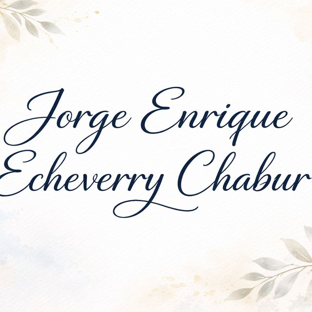 Jorge Enrique Echeverry Chabur, Psiquiatra Villavicencio