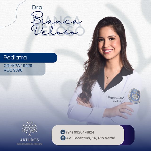 Bianca Veloso Vitalino, Pediatra Parauapebas