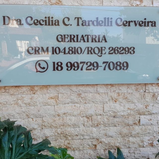Cecília Carboni Tardelli Cerveira, Geriatra Araçatuba
