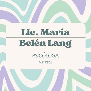 Acercar imagen: María Belén Lang, Psicólogo Trelew