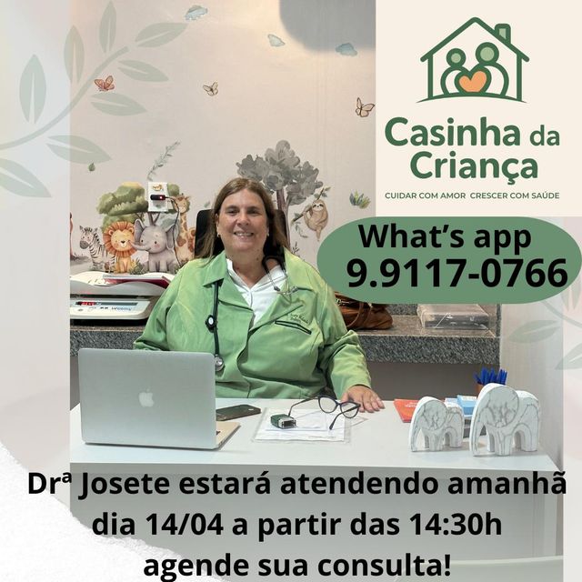 Josete  Holanda Carvalho, Pediatra Maceió