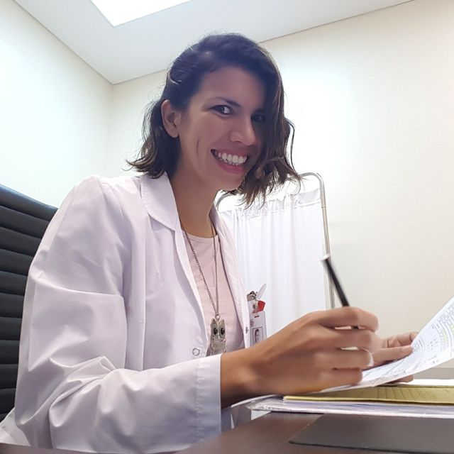 María Elena Casco, Radioterapeuta Pergamino
