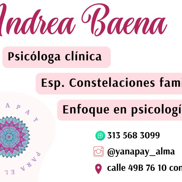 Andrea Baena Crespo, Psicólogo Medellín