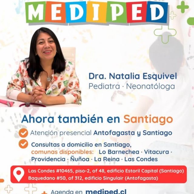 Natalia Esquivel Puebla, Pediatra Santiago