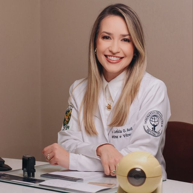 Leticia Audi, Oftalmologista Franca