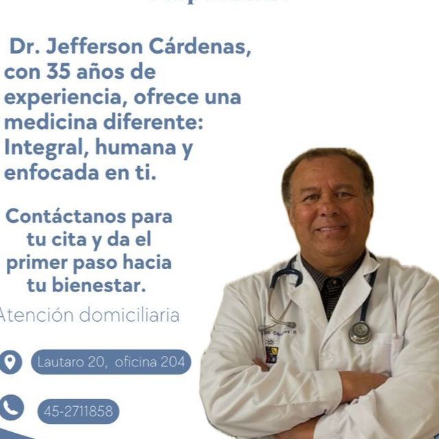 Jefferson Gonzalo Cardenas Rodriguez, Médico general Angol