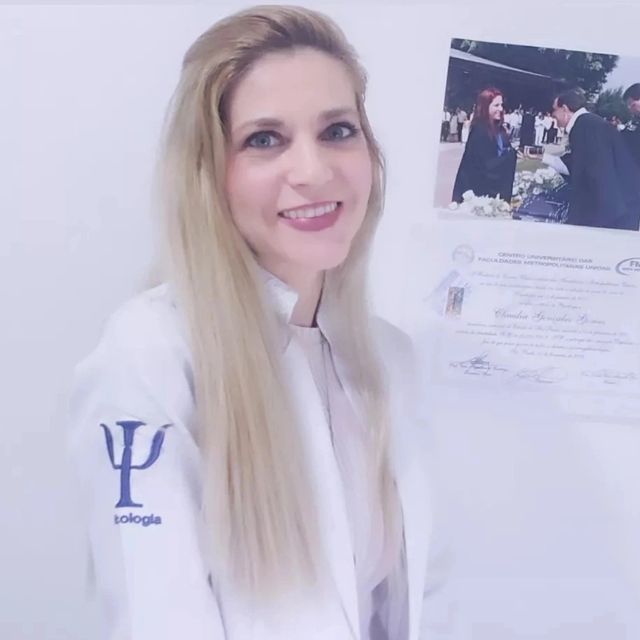 Claudia Gonçalez Gomez, Psicólogo São Paulo
