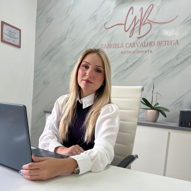 Gabriela Carvalho Betega, Nutricionista Cabreúva