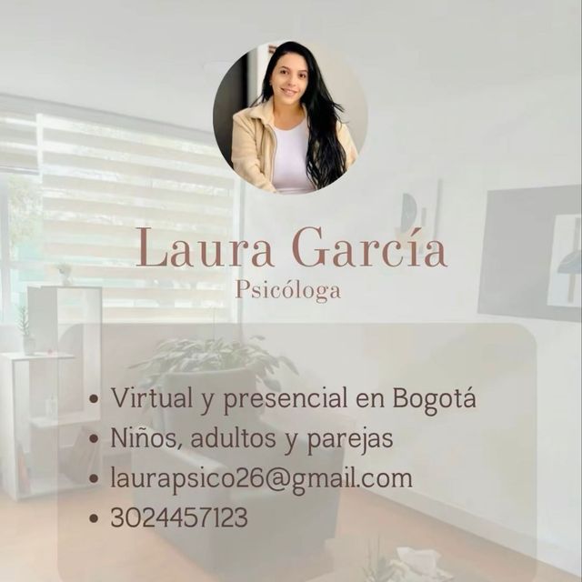 Laura Cristina García Ruíz, Psicólogo Bogotá