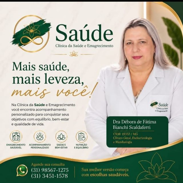 Debora de Fatima Bianchi Scaldaferri, Médico clínico geral Belo Horizonte