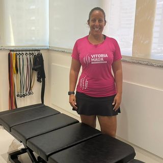 Ampliar imagem: Vitória Pierry Mauá Ferreira, Fisioterapeuta Santos