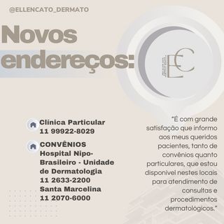 Ampliar imagem: Ellen Cato, Dermatologista São Paulo