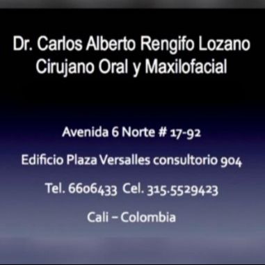 Carlos Alberto Rengifo Lozano, Odontólogo Cali