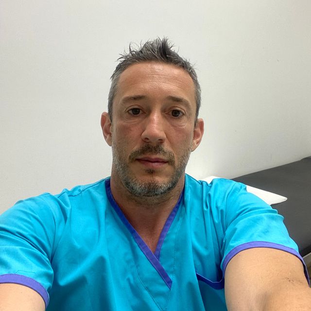 Rodolfo Farina, Traumatólogo Merlo