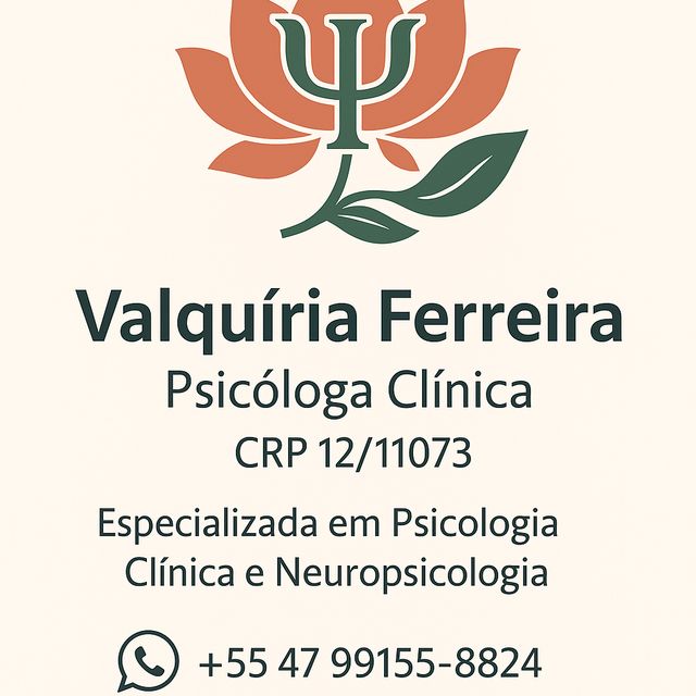 Valquíria Gonçalves Ferreira Silva, Psicólogo Joinville