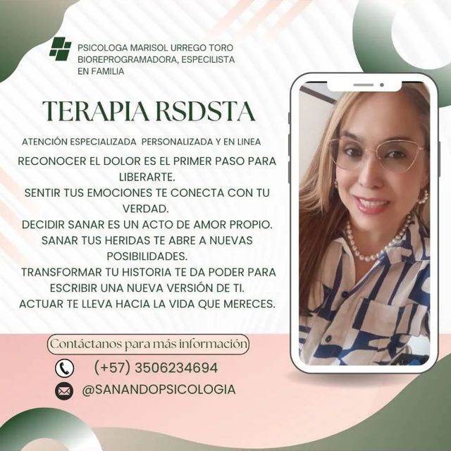 Marisol Urrego Toro, Psicólogo Medellín