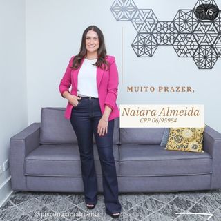 Naiara Almeida, Psicólogo São José dos Campos
