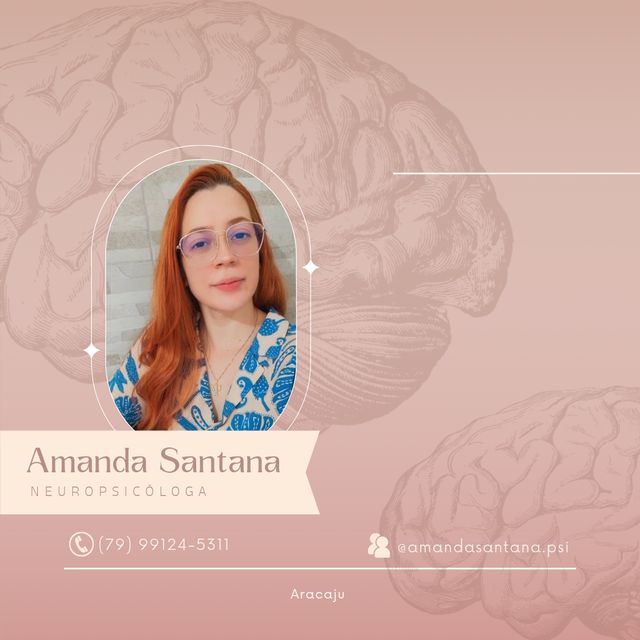 Amanda Santana, Psicólogo Aracaju