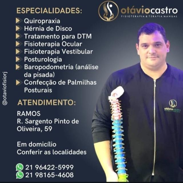 Otavio Castro, Fisioterapeuta Rio de Janeiro