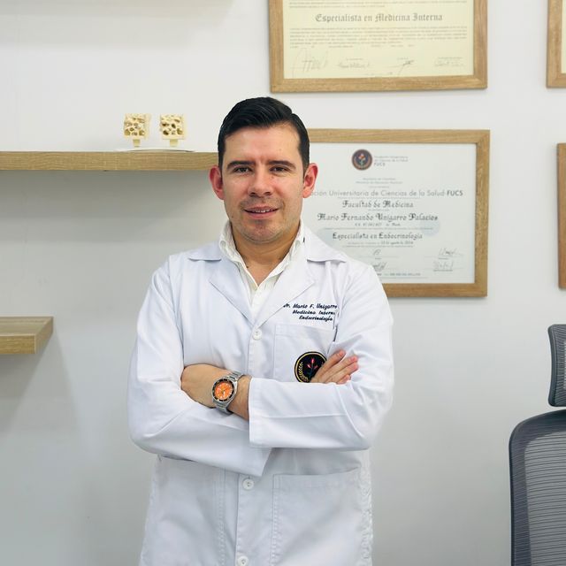 Mario Fernando Unigarro Palacios, Endocrinólogo Santa Marta