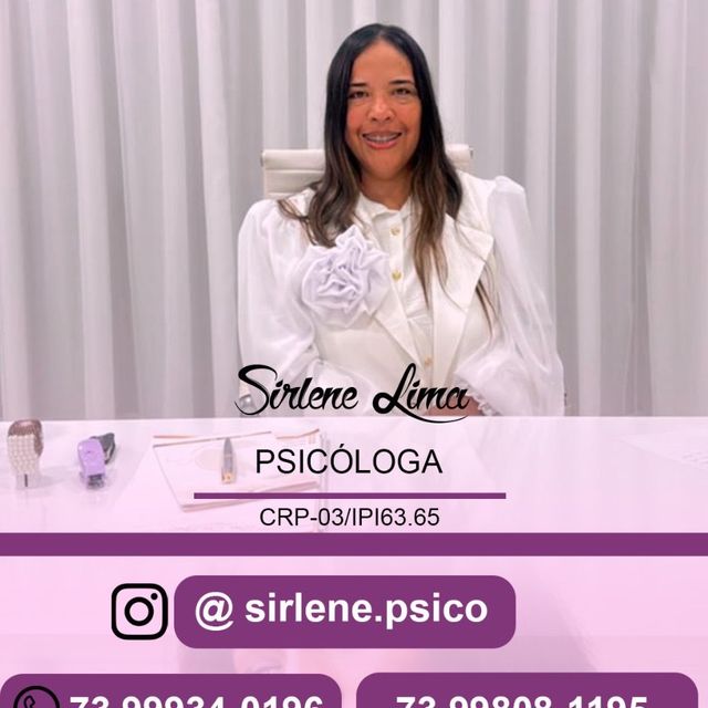 Sirlene Lima, Psicólogo Teixeira de Freitas