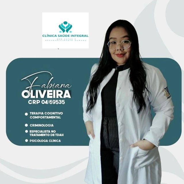 Fabiana Oliveira, Psicólogo Montes Claros