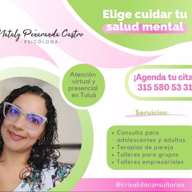 Nataly Peñaranda Castro, Psicólogo Tuluá