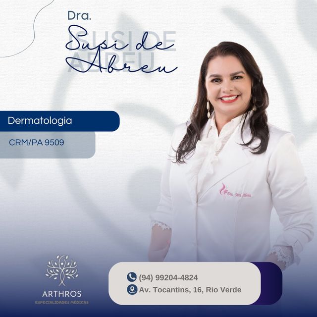 Susi Maria Sobrinho de Abreu, Dermatologista Parauapebas