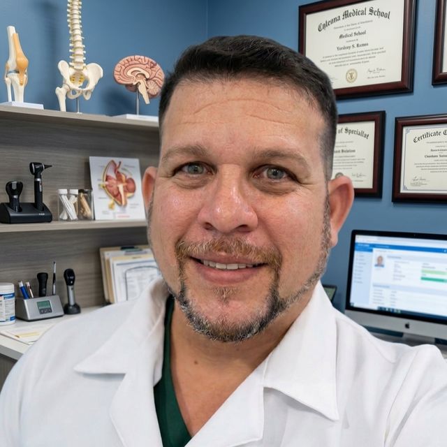 Yordany  Suarez Ramos Valente, Médico clínico geral Salvador