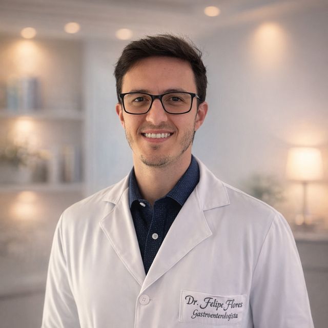 Felipe Flores Pires, Gastroenterologista Contagem