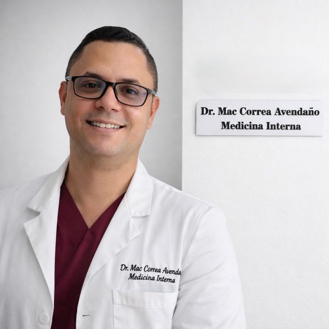 Mac Fabián Correa Avendaño, Internista Santa Marta