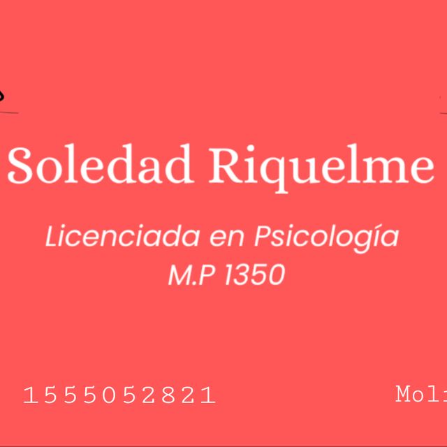 María Soledad Riquelme, Psicólogo Esquel