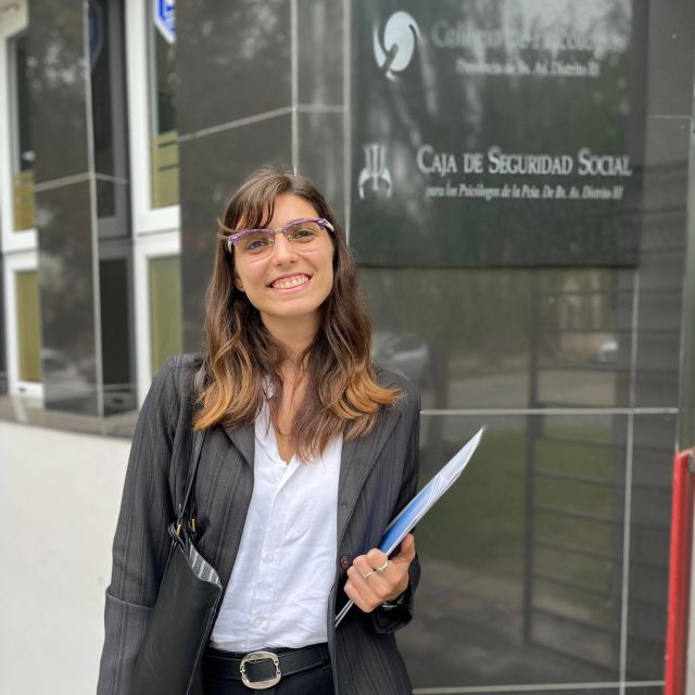 Nataly Delettieres, Psicólogo Bragado