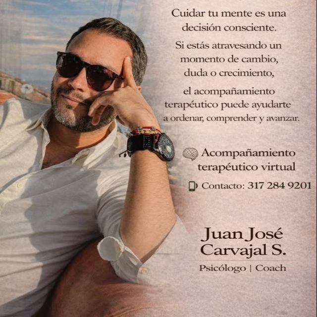 Juan Jose Carvajal Sanchez, Psicólogo Palmira