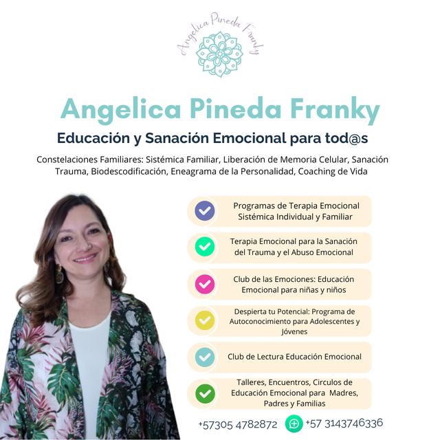 Angelica Pineda Franky, Terapeuta complementario Bogotá