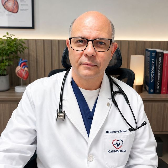 Gustavo A Butron Pulgar, Cardiólogo Medellín