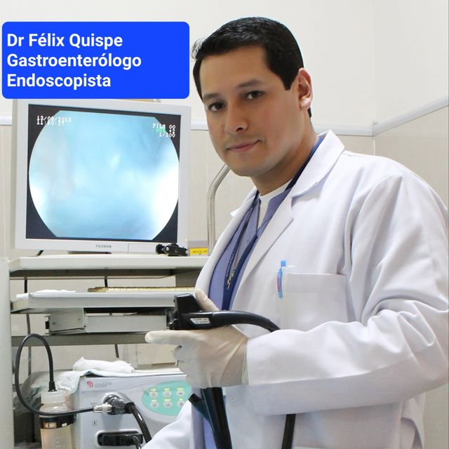 Félix Oswaldo Quispe Morote, Gastroenterólogo Ayacucho