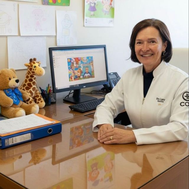 Lucy Macedo de Araújo Vicente, Pediatra Brasília