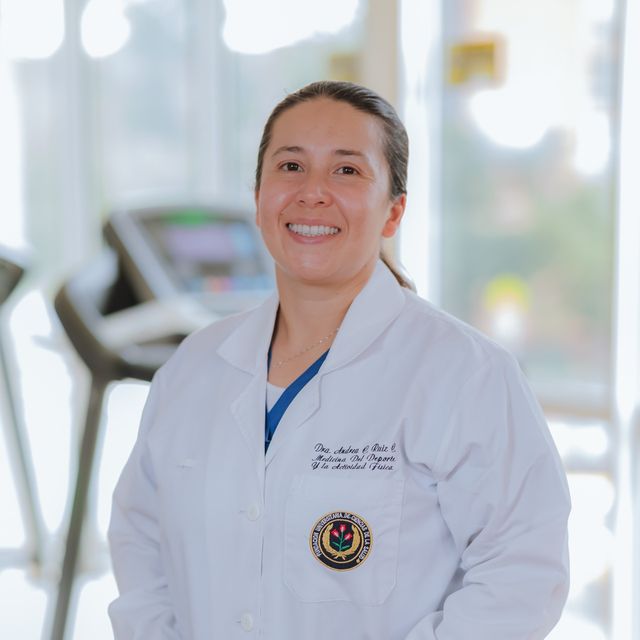Andrea Ruiz, Especialista en Medicina Deportiva Bogotá