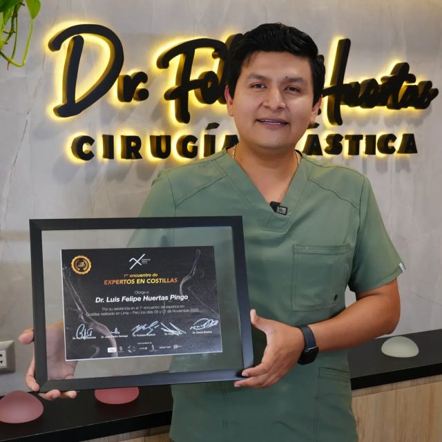 Luis Felipe Huertas, Cirujano plástico Lima