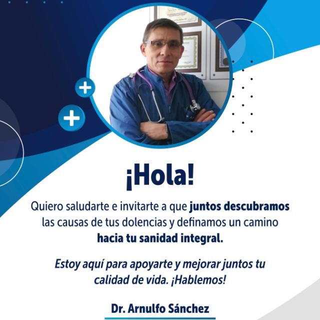Arnulfo Sanchez, Médico general Bogotá