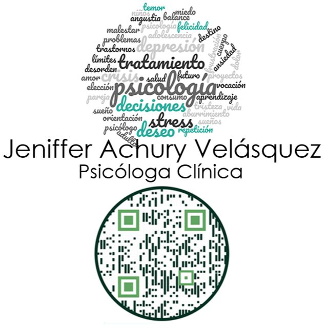 Jeniffer Achury Velásquez, Psicólogo Bello